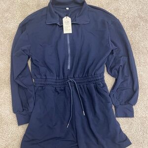 One piece long sleeve romper size small